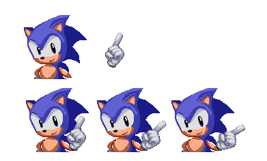 Pixel Joint Forum: Sonic 1 Title separate BG sprites?