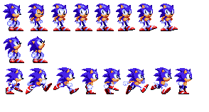 Sonic Sprites v1 (WIP) by AxelFlox on DeviantArt