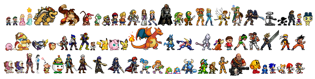 SSB4 Characters by Alex13Art on DeviantArt