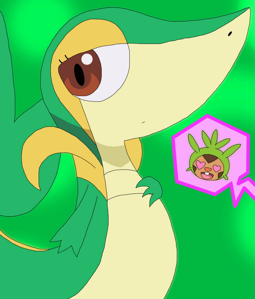 Lovely Snivy By Alex13Art On DeviantArt lovely-snivy-by-alex13art-on-deviantart