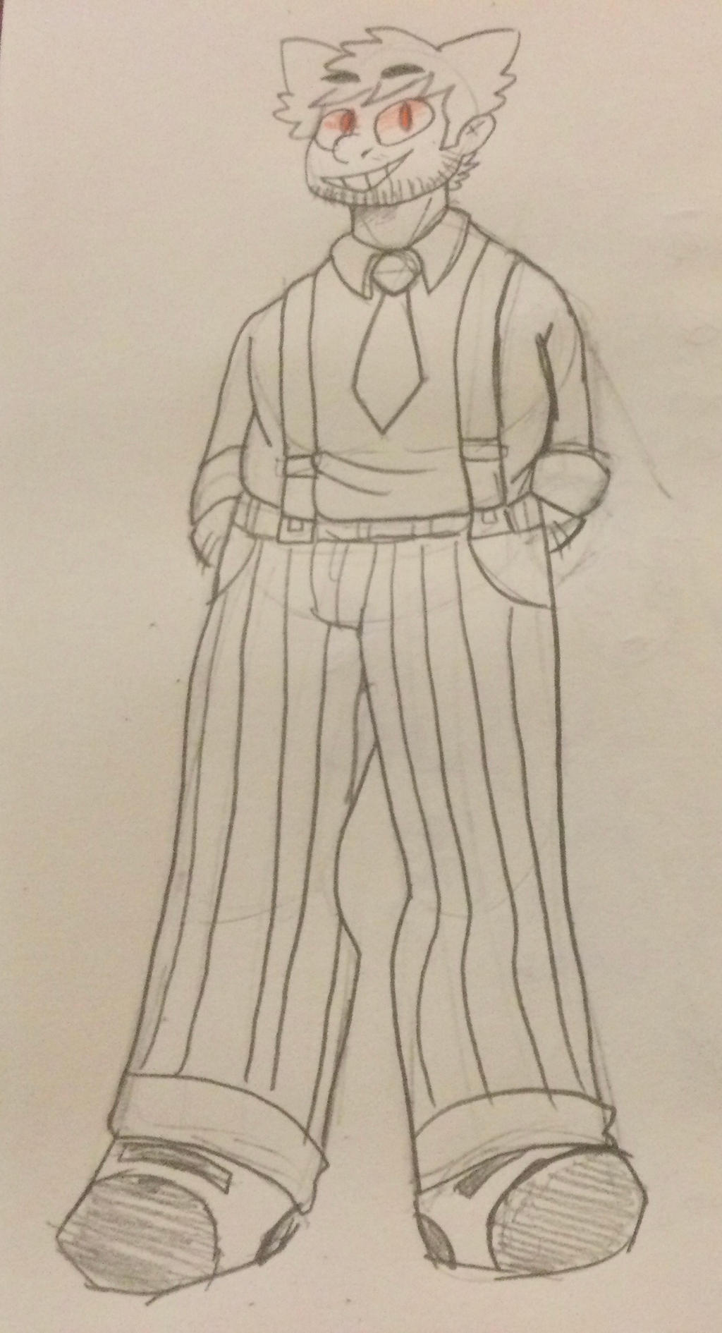 Gijinka Rascal Gengar Gijinka by AmongUsRascal on DeviantArt