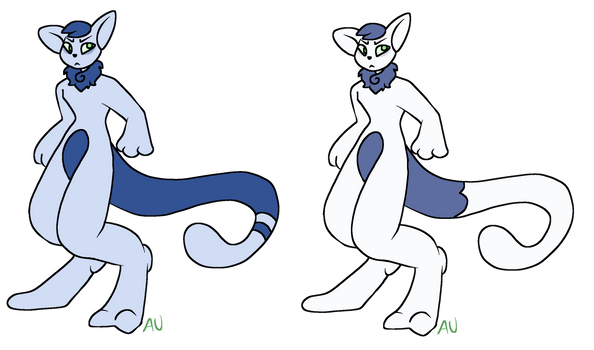 Male + Female Meowstic Versions