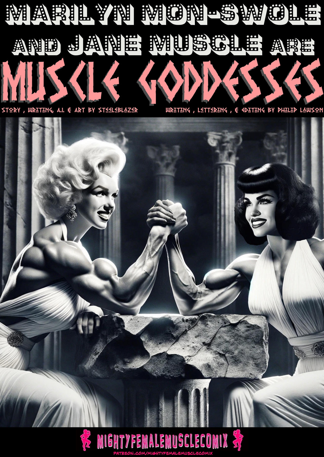 MARILYN AND JANE MUSCLE GODDESSES Sample 1 By Fanrule1 On DeviantArt marilyn-and-jane-muscle-goddesses-sample-1-by-fanrule1-on-deviantart