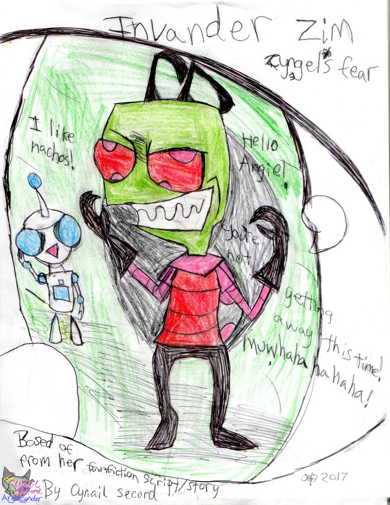 Invader Zim Cyngel's Fear Book Cover