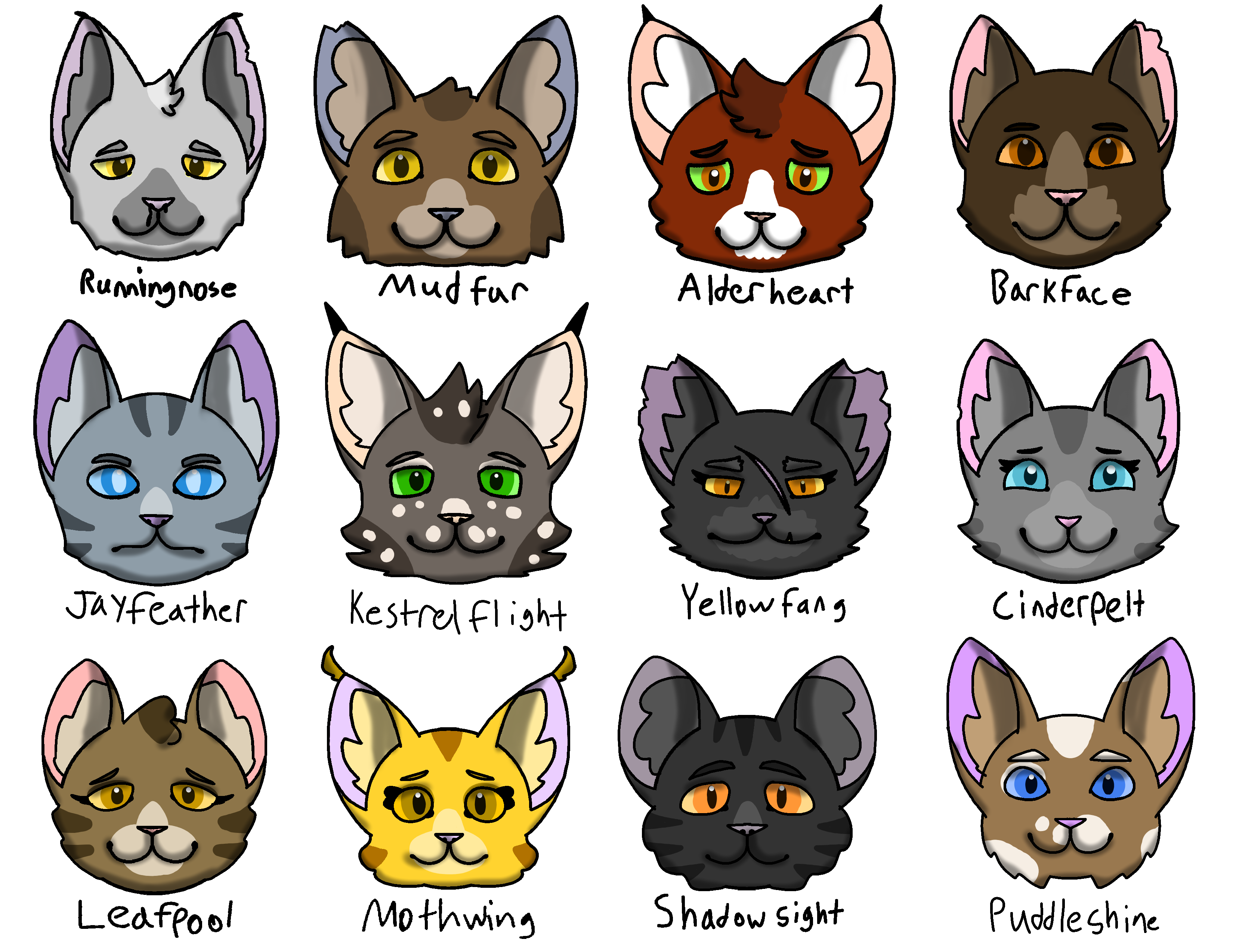 Medicine Cat Icons (Warrior Cats) by WarriorCat3042 on DeviantArt