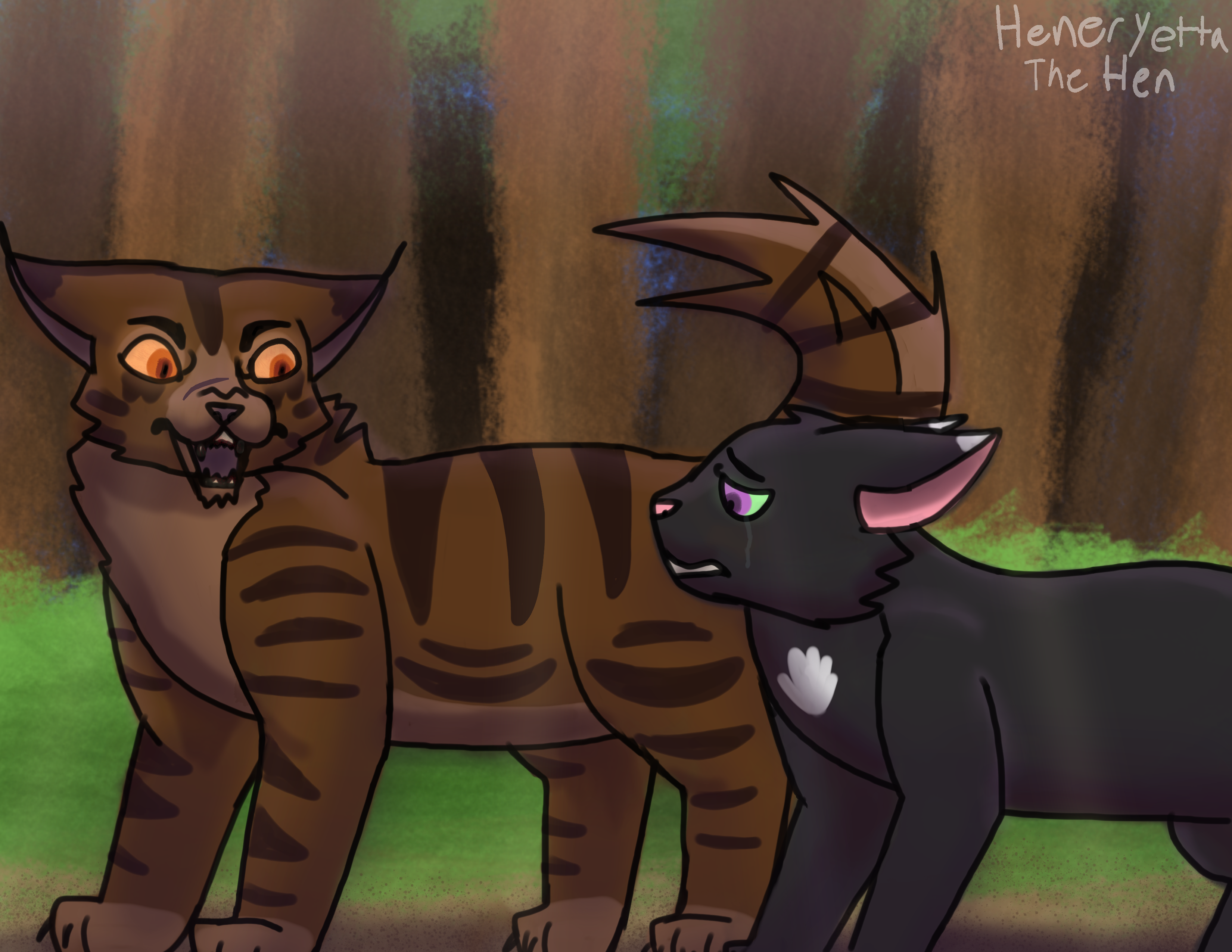 Warriors: Tigerstar/Tigerclaw by Marshcold on DeviantArt