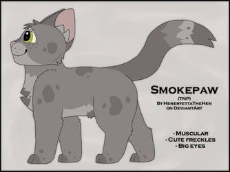 Warrior Cats Design #41: Smokepaw (TNP)