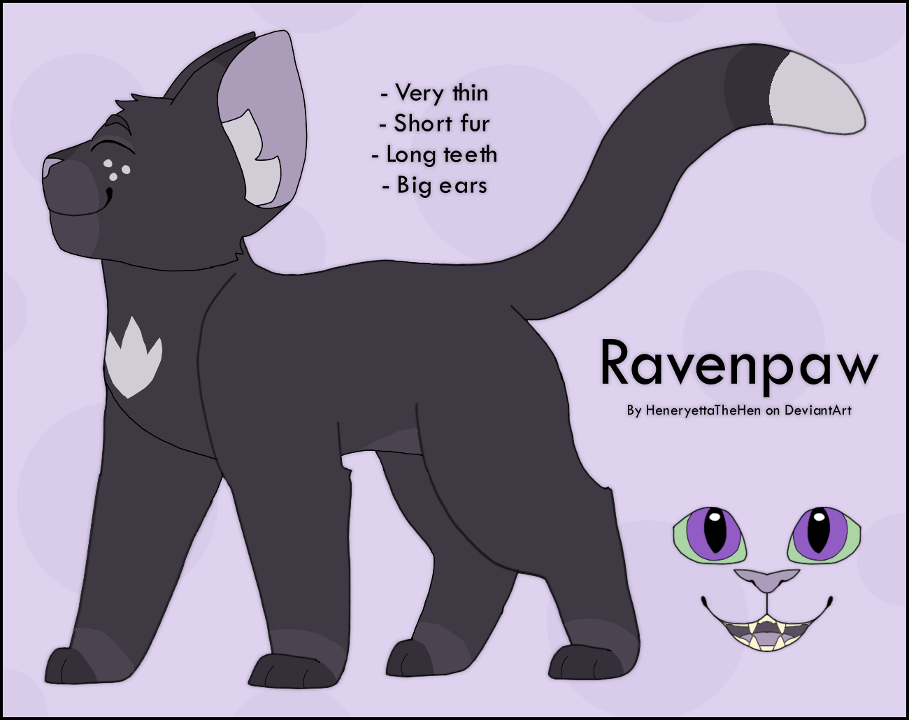 Warrior Cats] Ravenpaw Style Test by dogabba on DeviantArt