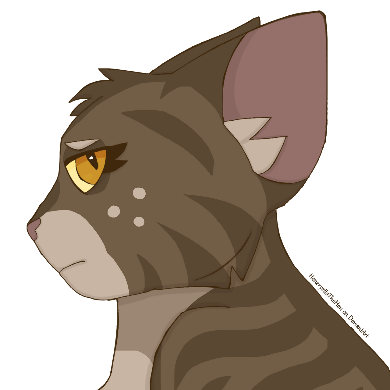 Leafpool Warrior Cats: Leafpool by HeneryettaTheHen on DeviantArt