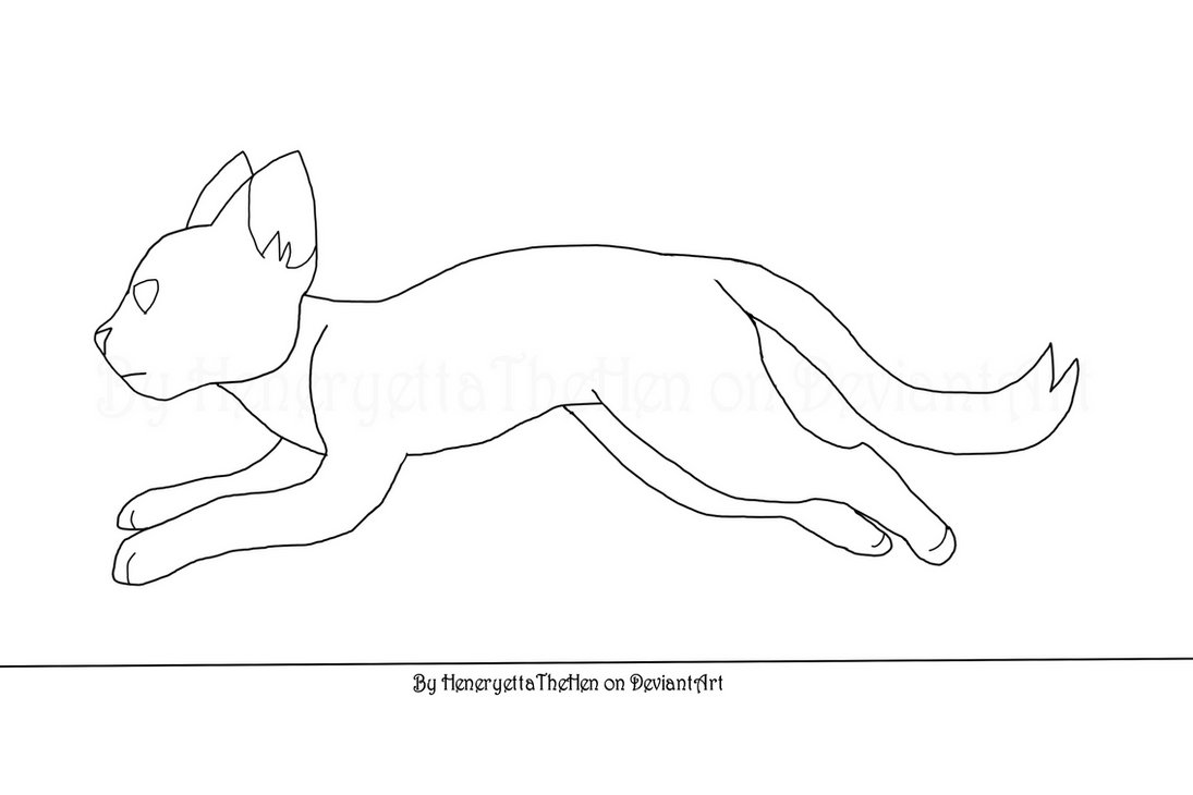 Cat Run Cycle Rough Animation by HeneryettaTheHen on DeviantArt