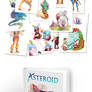 Asteroid artbook KICKSTARTER