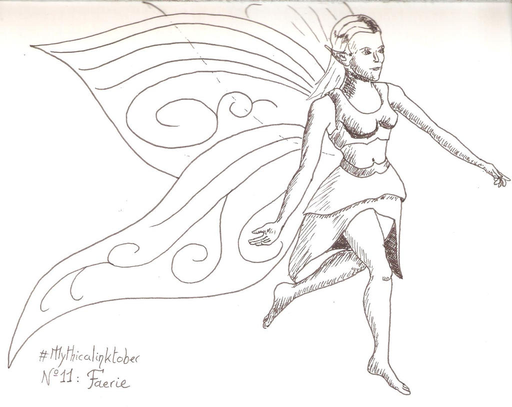 Mythical inktober 11 : Faerie