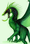 Green Dragon by KatrinaBonebrake