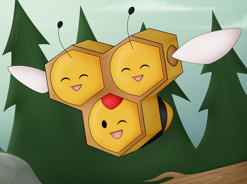 Combee Wallpaper by Kaelei on DeviantArt