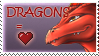 Dragon Lover stamp by Kaelei