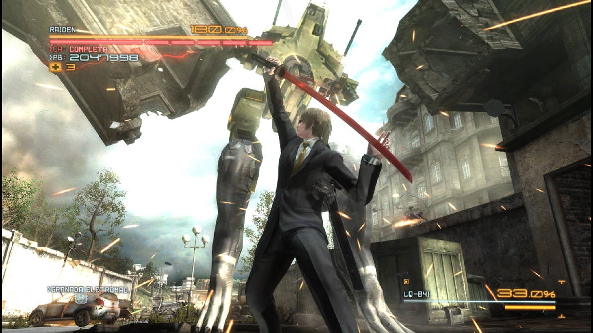 MGR - Raiden fighting by gureifull on DeviantArt