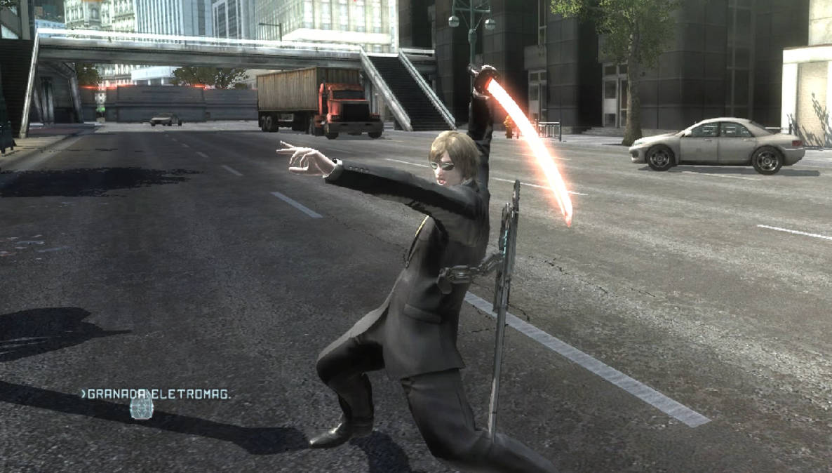 MGR - Raiden pose fight by gureifull on DeviantArt