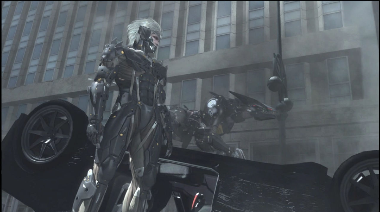 MGR - Raiden and Wolf by gureifull on DeviantArt