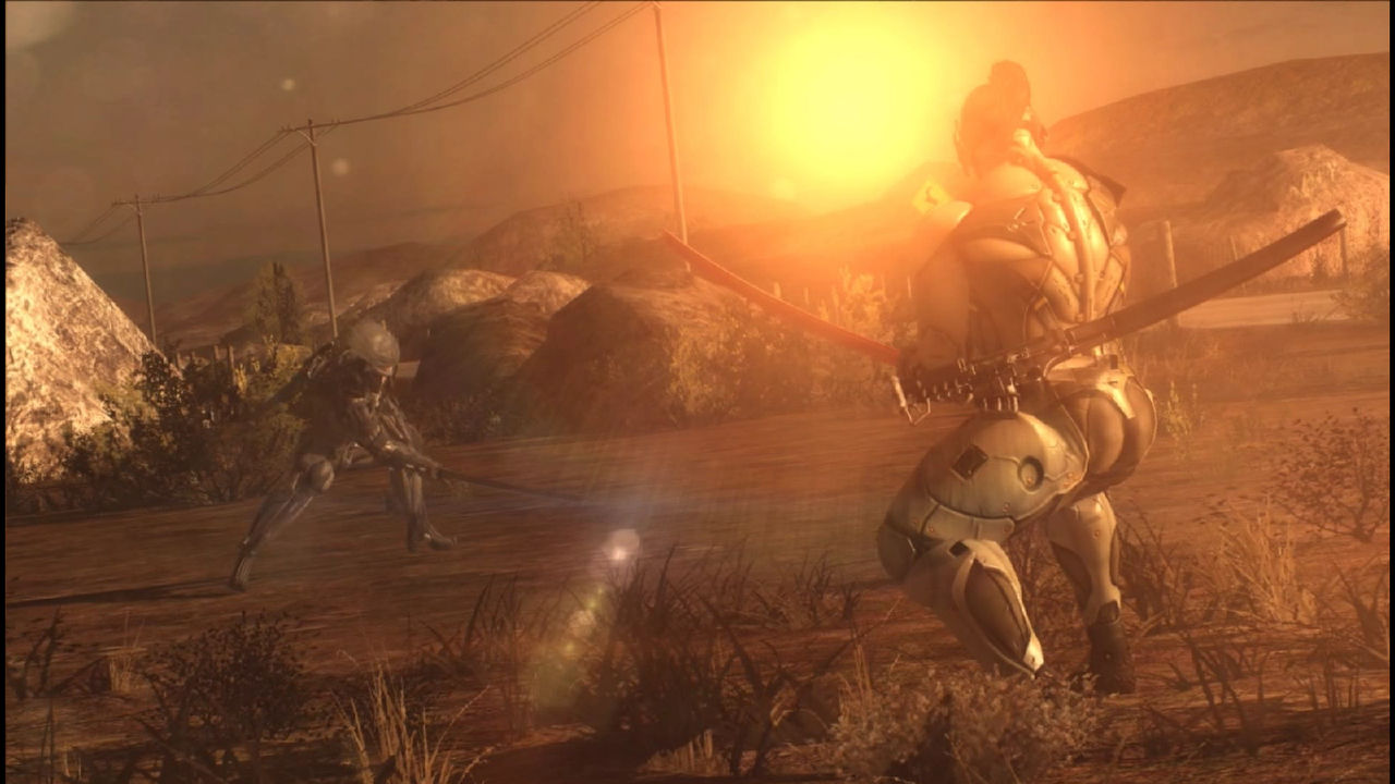 MGR - Raiden vs Sam by gureifull on DeviantArt