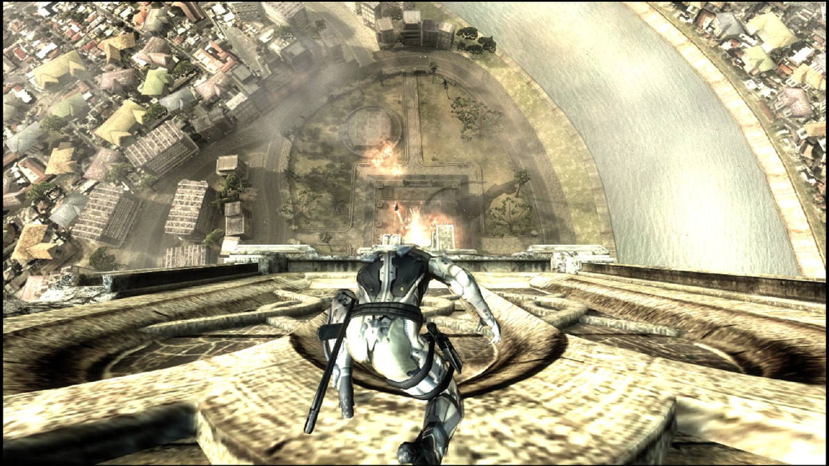 MGR - Raiden in scene by gureifull on DeviantArt