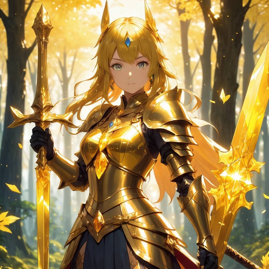 Elemental Knights - crystal knight by gureifull on DeviantArt