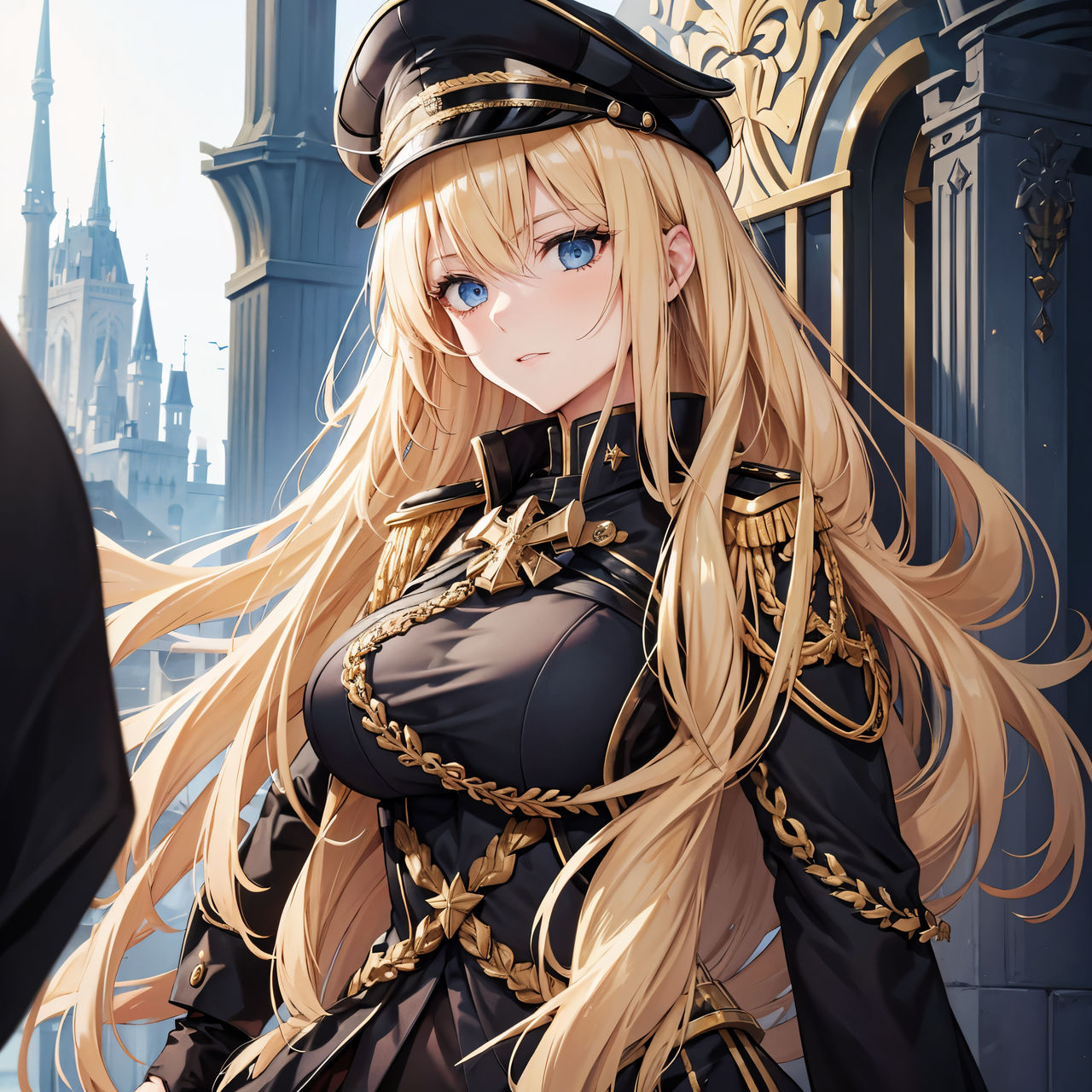 Azur lane - Bismarck Prussian style by gureifull on DeviantArt