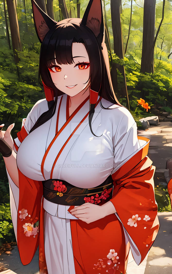 Azur lane Akagi by gureifull on DeviantArt