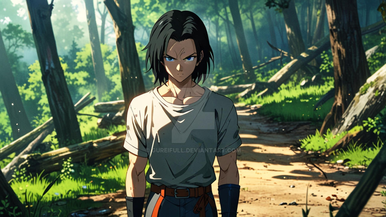 DBS - Android 17 by gureifull on DeviantArt