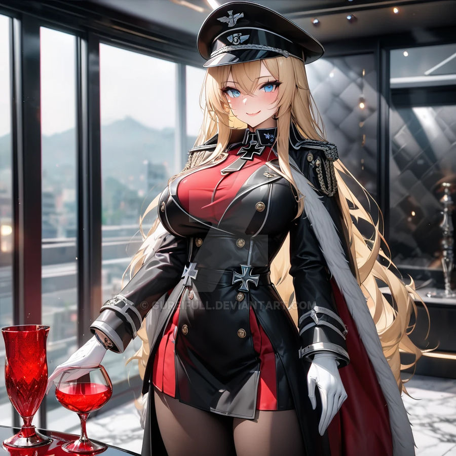 Azur lane Bismarck by gureifull on DeviantArt