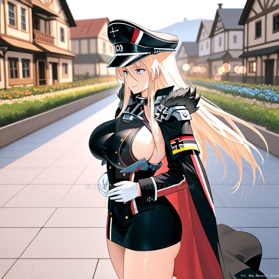 Azur lane Bismarck by gureifull on DeviantArt