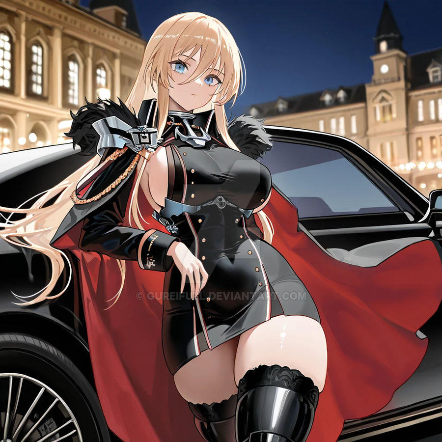 Azur lane Bismarck by gureifull on DeviantArt