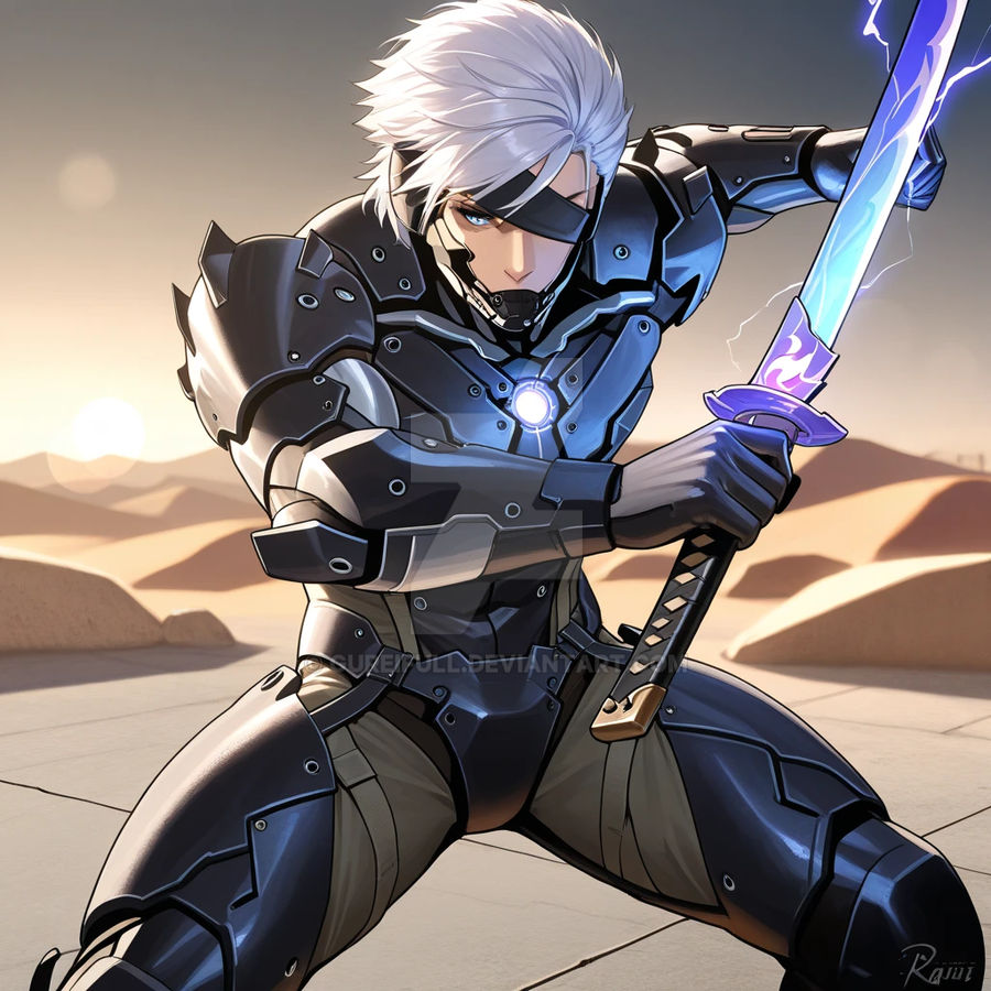 Mhr Raiden MGRR - Raiden by gureifull on DeviantArt