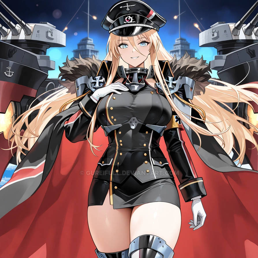 Azur lane Bismarck by gureifull on DeviantArt