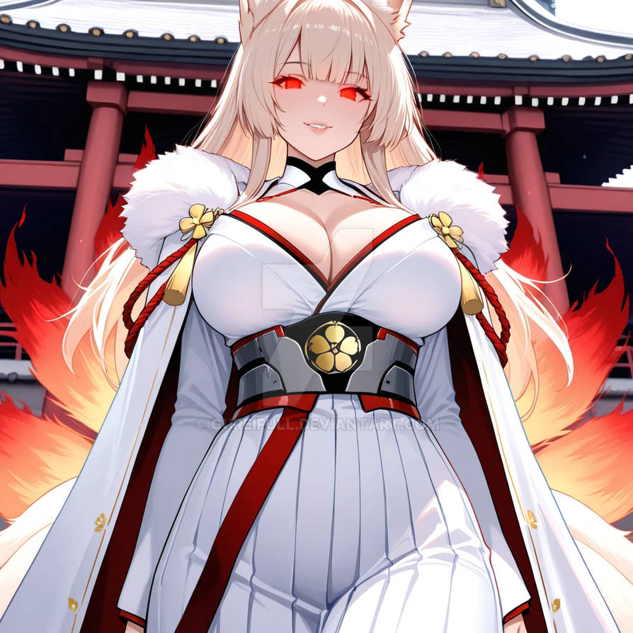 Azur lane Yamato by gureifull on DeviantArt
