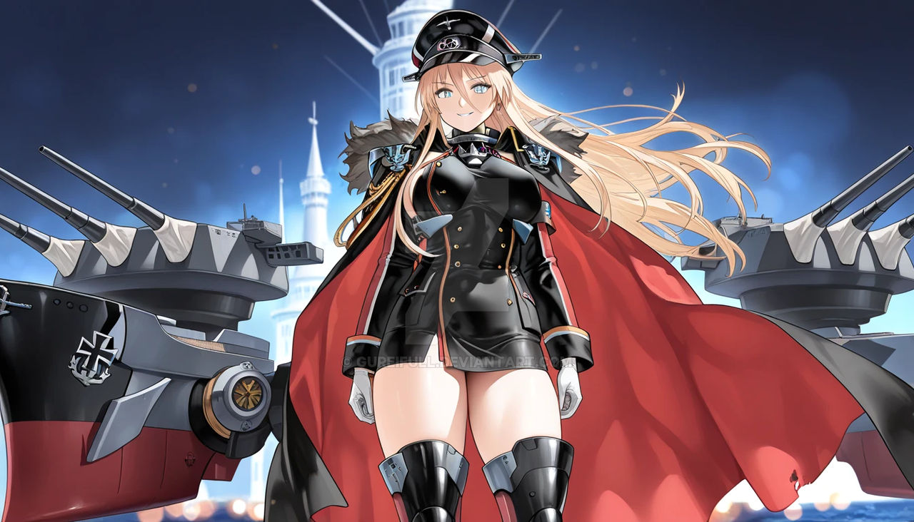 Azur lane Bismarck by gureifull on DeviantArt