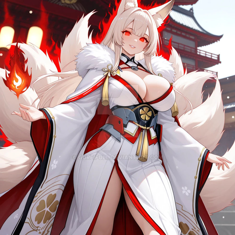 Azur lane Yamato by gureifull on DeviantArt