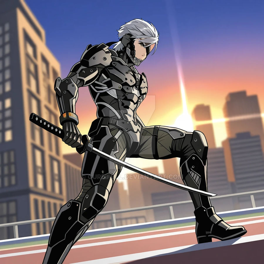 Mhr Raiden MGRR - Raiden by gureifull on DeviantArt