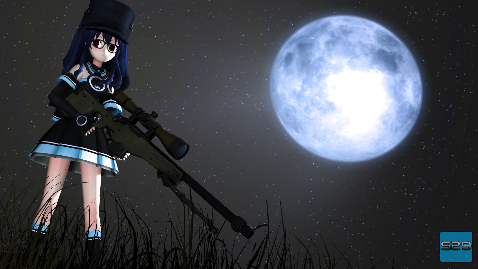 [SFM Nepsona]Scouting in the Night Cpt. Sourcebird