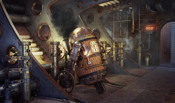 R2D2 steampunk