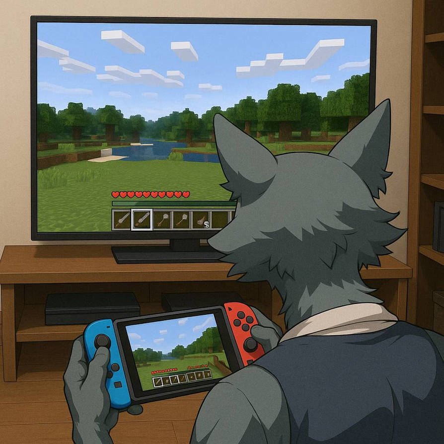 Minecraft Legoshi Legoshi is playing Minecraft by Foolvaller8907 on DeviantArt
