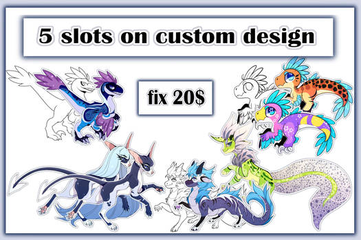 Custom Design OPEN 5/5