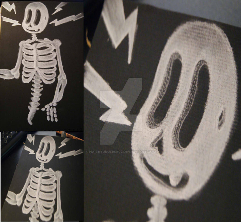Deformed Skeleton by haileyukulele92 on DeviantArt