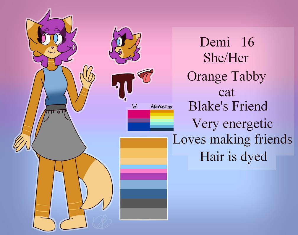 Demi 2022 Refsheet by lightningblitz3000 on DeviantArt