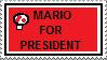 Mario for President stamp by The-Elven-Gamer