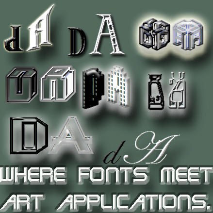 deviantArt-fonts by The-Elven-Gamer on DeviantArt