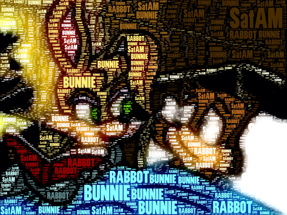 Word Foto-Bunnie