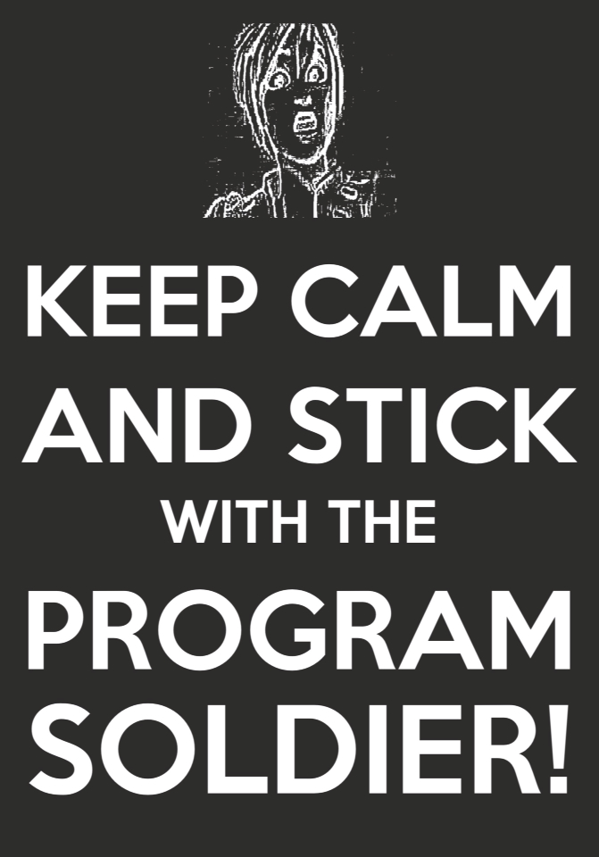 Keep calm poster-Sgt. Calhoon