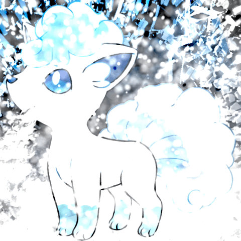 Ice Breaker Vulpix by The-Elven-Gamer on DeviantArt
