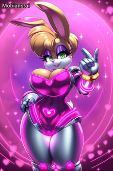 Violet Rabbot: Bunnie Lantern of Love