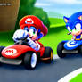 Sonic Kart: Mario vs Sonic